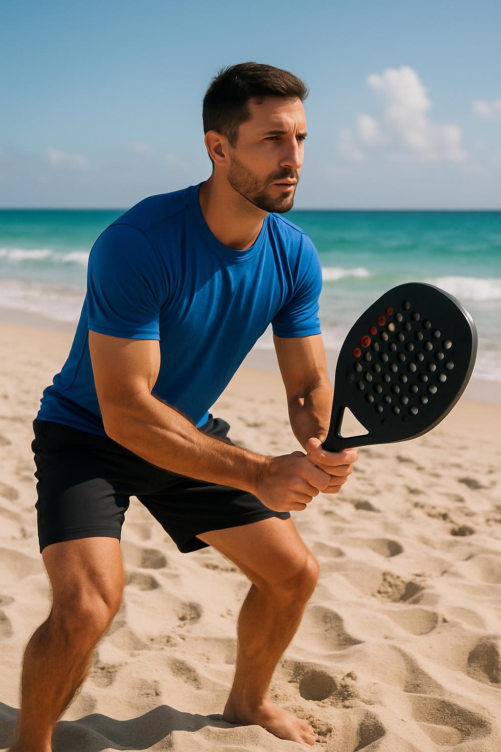 Treino de Beach Tennis