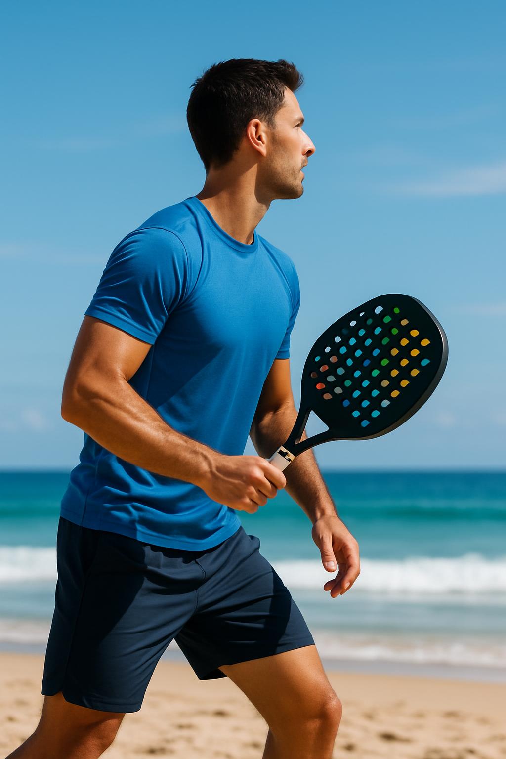 Aula de Beach Tennis na arena