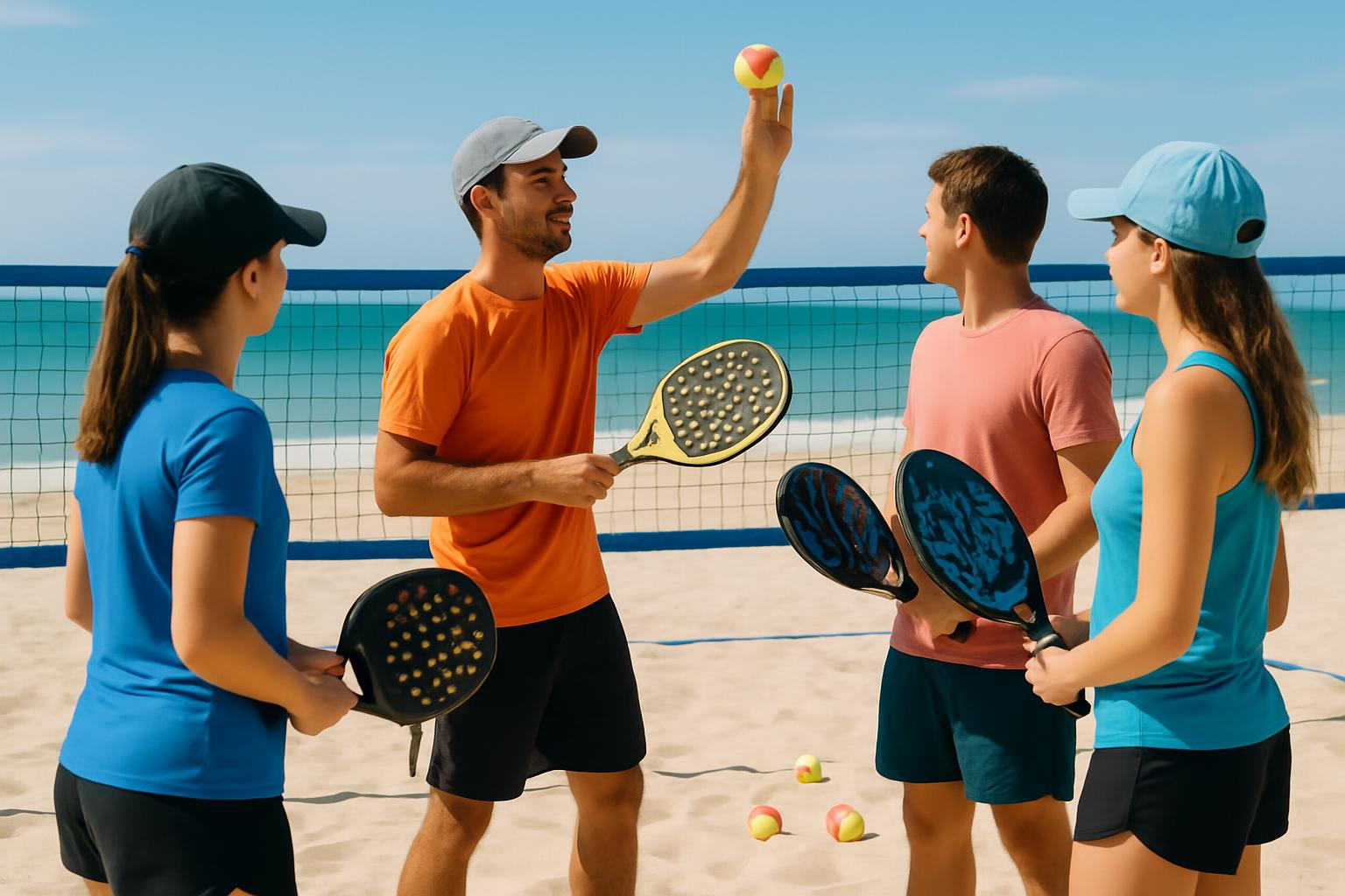 Momento de Beach Tennis
